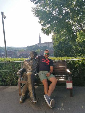 Navštívime aj lavičku, kde Einstein premýšľal nad svojou geniál