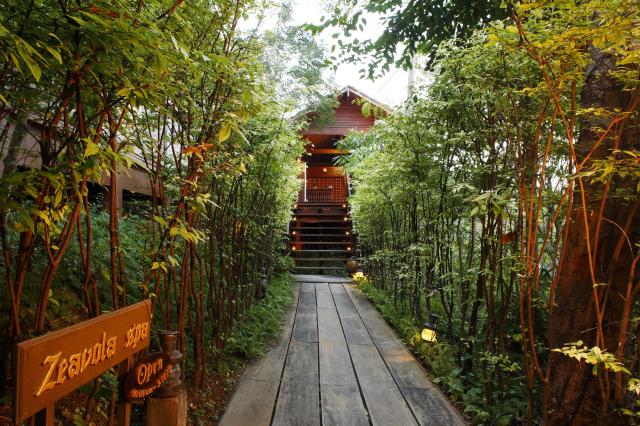 Nádherný eco resort zasaDeňý do prírody