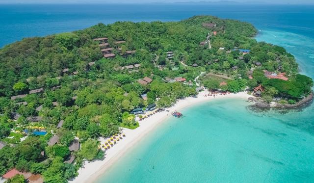 Hotel na ostrove Koh Phi Phi, kam sa dostanete len vašou loďkou