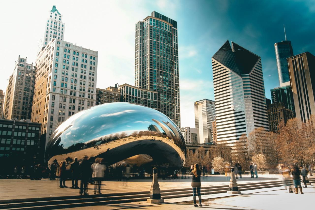 Chicago, Niagara, Great Lakes, New York a Washington
