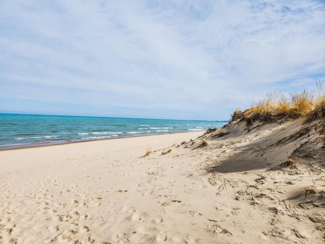 Na brehu jazera Michigan budeme mať pocit ako by sme sa stáli p