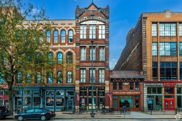 Ďalším klenotom v Clevelande je Historic Warehouse District. Tá