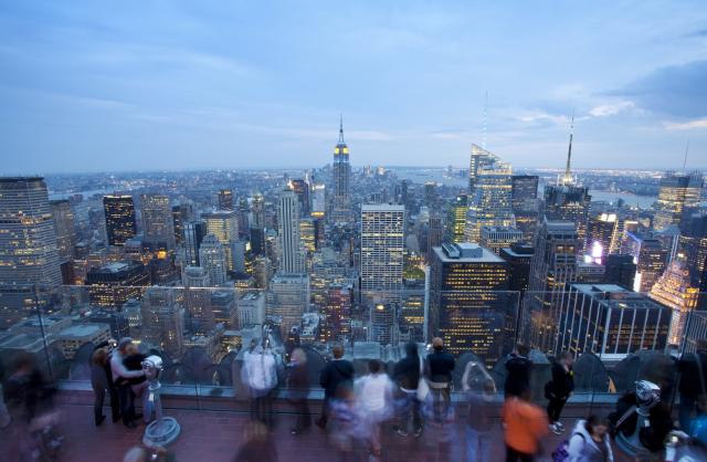 New York - Výhľad z Top of the Rock
