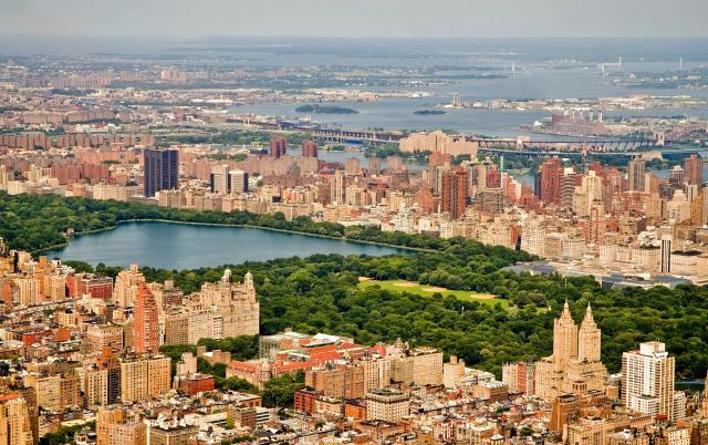 New York - Pohľad z vtáčej perspektívy