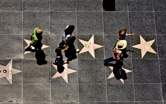 Los Angeles, Hollywood - Chodník slávy, nájdite si svoju hviezd