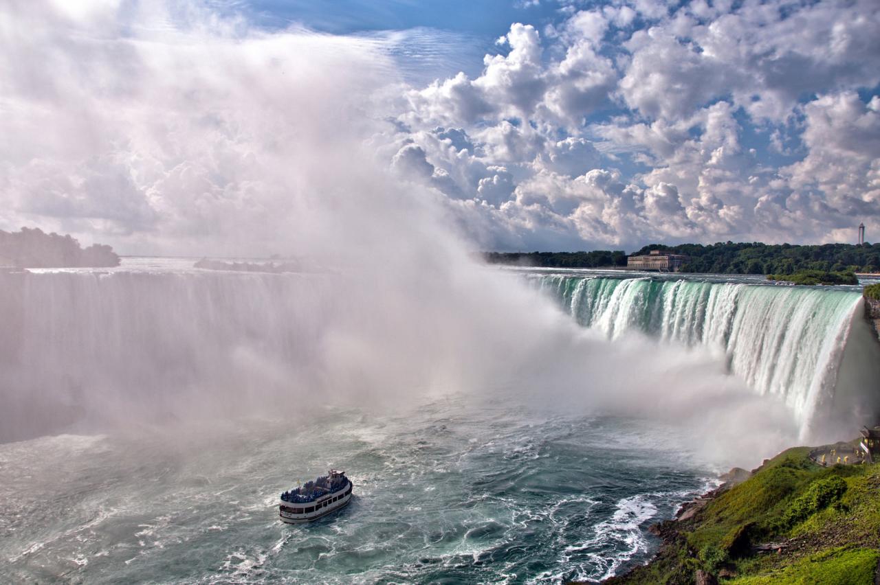 Niagarské vodopády - Dotknite sa vody