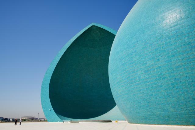 Pamätník Martýrov nafotený v tom najlepšom svetle. Architektom 