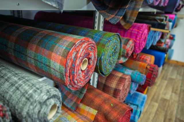 Harris Tweed je jediná látka na svete chránená zákonom.
Foto: Ľ