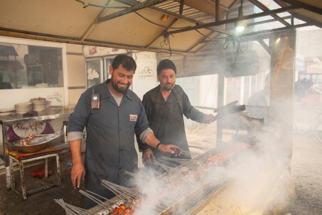 Jedlo je v Afganistane prekvapivo dobré. Kebab alebo Pulao? Fot