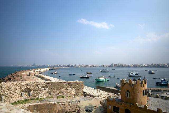 Alexandria je druhým najväčším mestom krajiny a najväčším egypt