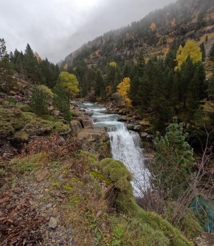 Národný park Ordesa y Monte Perdido ponúka nádherné jesenné sce