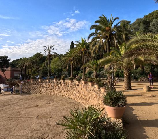 Park Güell v Barcelone, dielo geniálneho architekta Antonia Gau