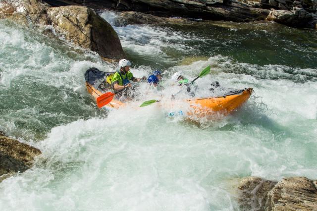 Splavovanie divokej rieky je vždy plný adrenalínu. (Photo: arch