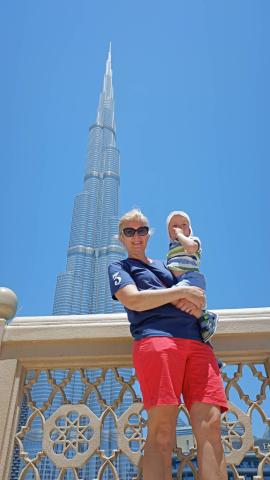 Burj Khalifa určite zaujme aj tých najmenších. Naučia sa veľmi 