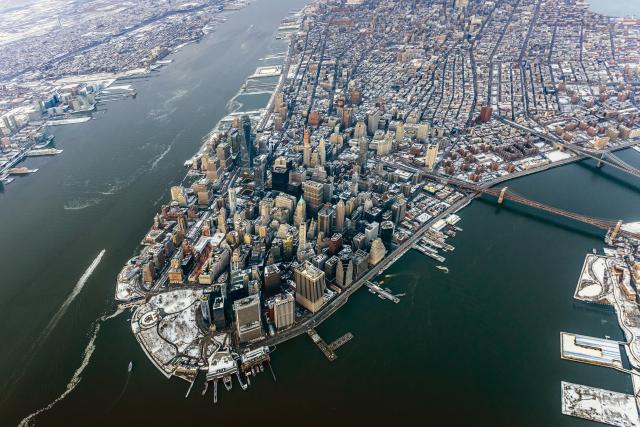 Impozantný New York z vtáčej perspektívy. foto:  - archív