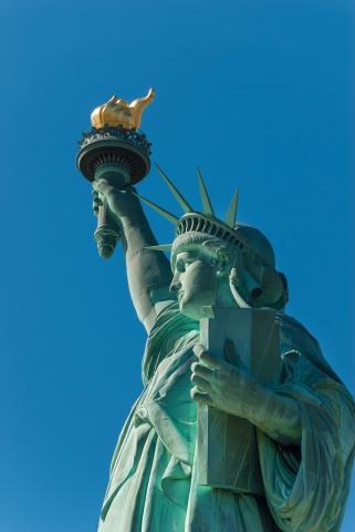 Imigrantov prichádzajúcich do USA cez New York vítala dlhé roky