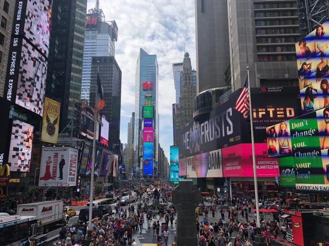 Times Square v NY
