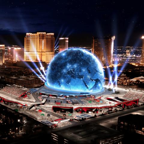 Sphere vo Vegas.