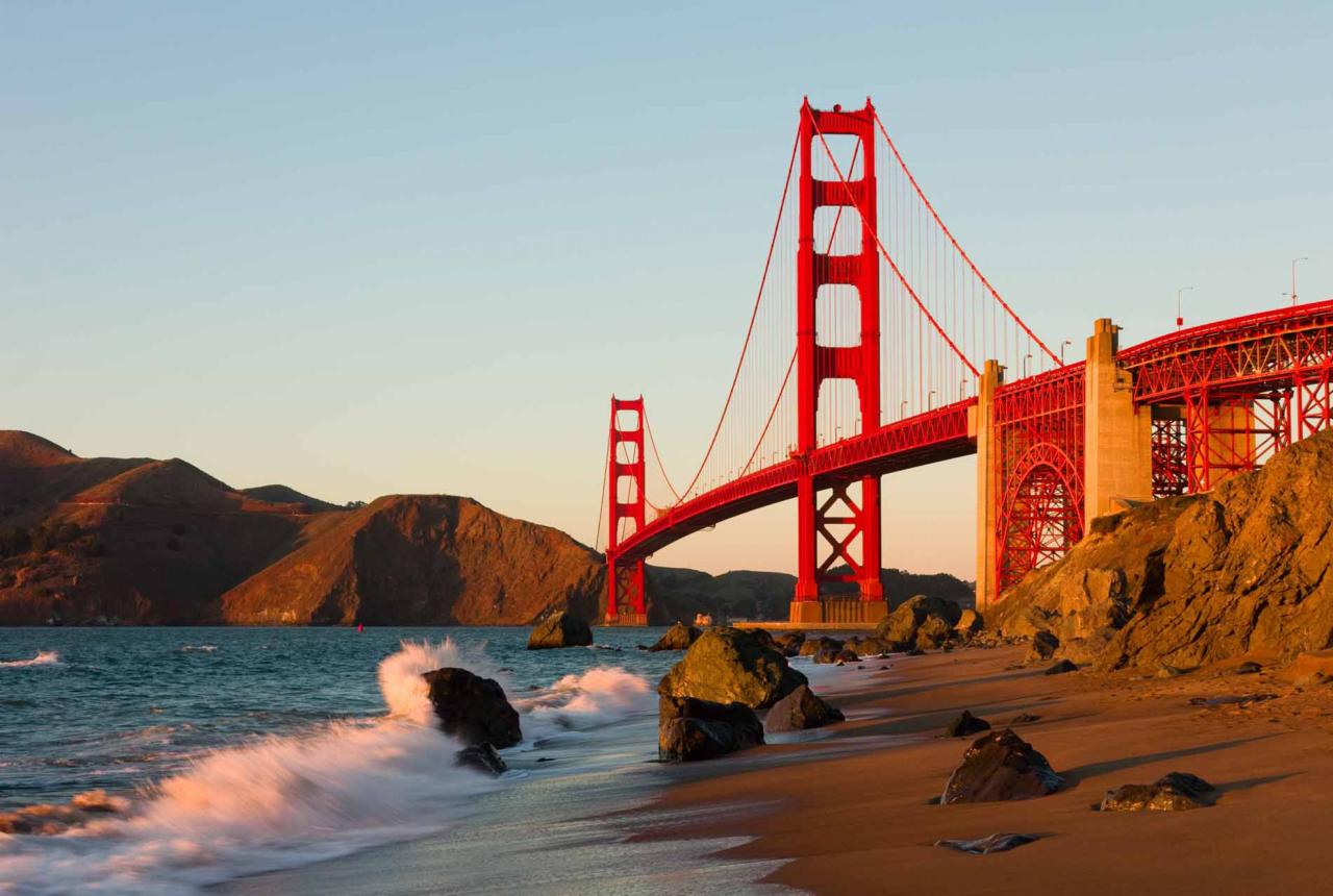 San Francisco - GolDeň gate bridge