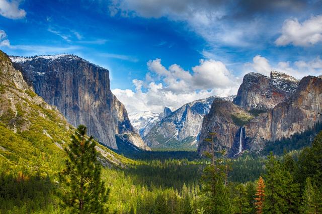 Yosemite NP - El Capitan a Halfdome
