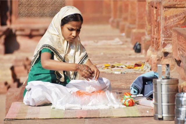 FATEHPUR SIKRI – (UNESCO): nádherné mesto Akbara (najväčší pano