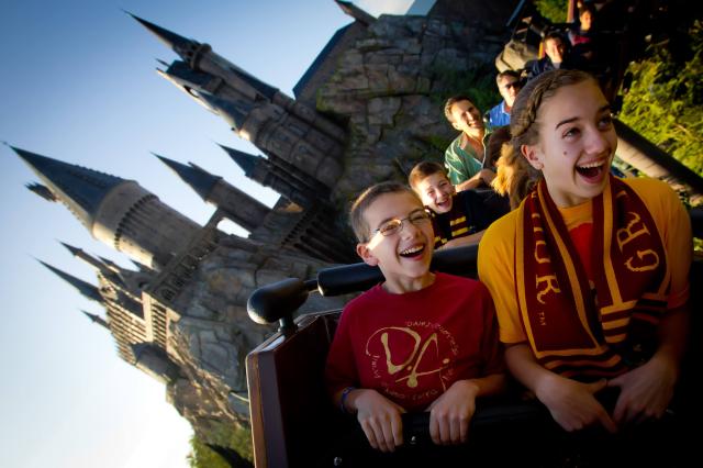 Let Hipogrifa. Ideme?
foto: Universal Studios Orlando