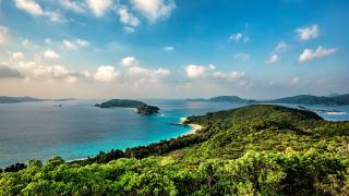Tokio s oddychom na ostrove Okinawa