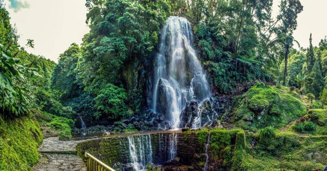 Parque Natural da Ribeira dos Caldeirões, ktorý je známy najväč