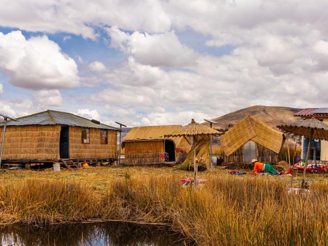 Život na ostrove na jazere Titicaca. Foto: Laura Lackovičová - 