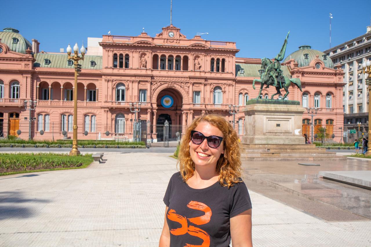 Uvidíme balkón, z ktorého mávala Evita? foto: Daniela Snováková