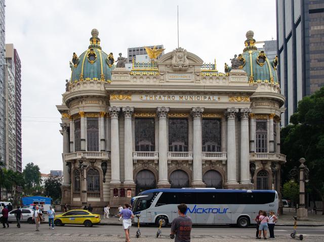 Historické budovy v Rio de Janeiro. Foto: Ľuboš Fellner - 
