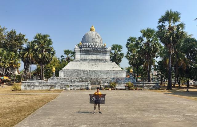Dôležitá budhistická stupa Makmo sa nachádza v areáli chrámu Wa