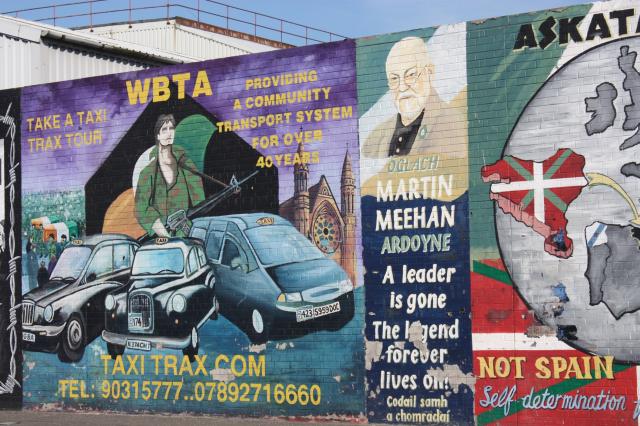 Belfast je mesto, ktoré je historicky rozdelené na protestantov