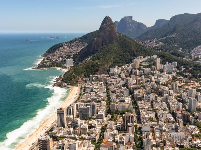 Zábery z fakultatívneho výletu - let ponad Rio. Foto: Martin Fe