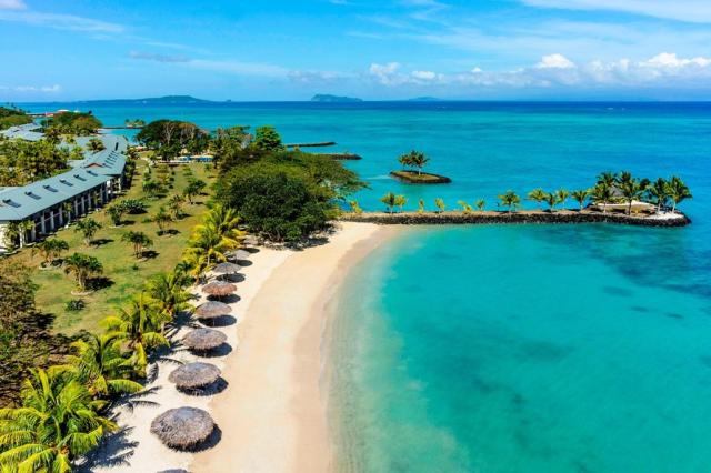 Počas pobytu budete ubytovaní v luxusnom hoteli Sheraton Samoa 