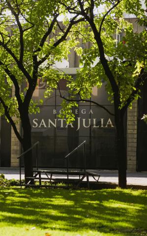 Santa Julia je je jedným z najväčších rodinných vinárstiev. Fot