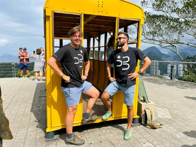 Na prehliadke slnečným Rio de Janeirom. Foto: Ľuboš Fellner - 