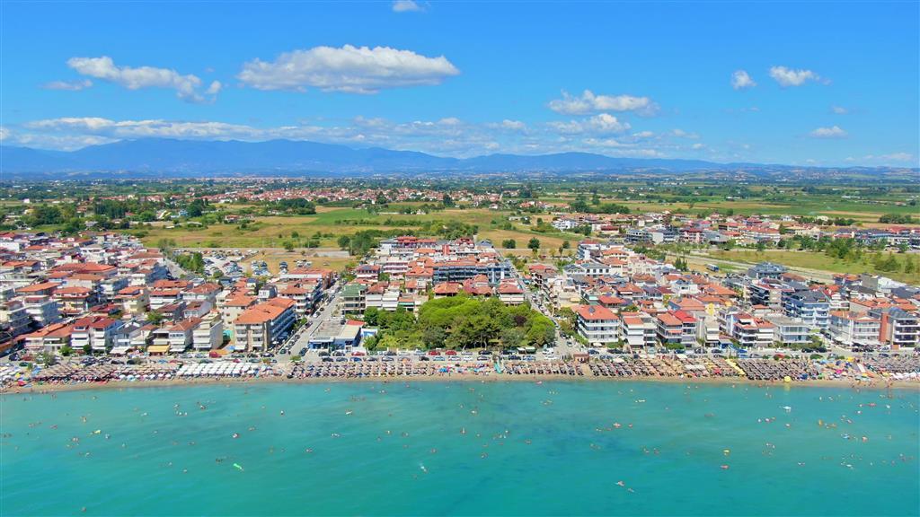 Parália - Olympic beach - panoráma - autobusová doprava CK - G