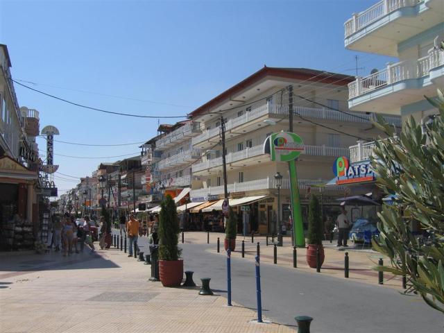 Paralia - centrum - autobusová doprava CK  - Grécko, Olympská r