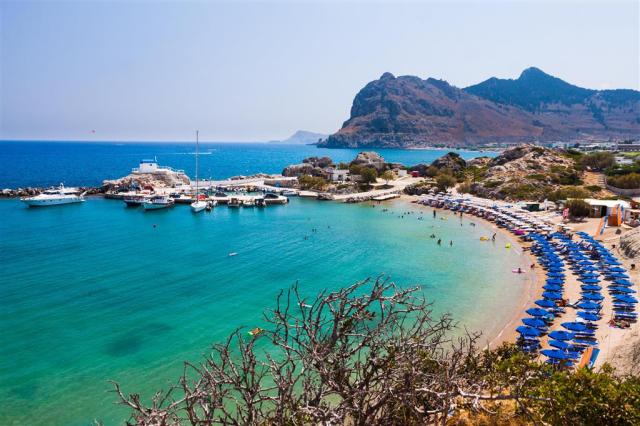 Hotel Kolymbia Sun - západná pláž - letecký zájazd CK  - Rodos,