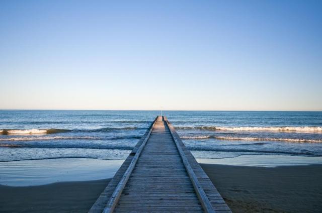 Hotel Bolivar s bazénom, pláž, Taliansko, Lido di Jesolo, CK 