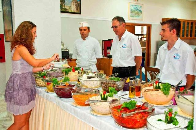 Hotel Sun Beach - reštaurácia - letecký zájazd CK  - Grécko, Ol