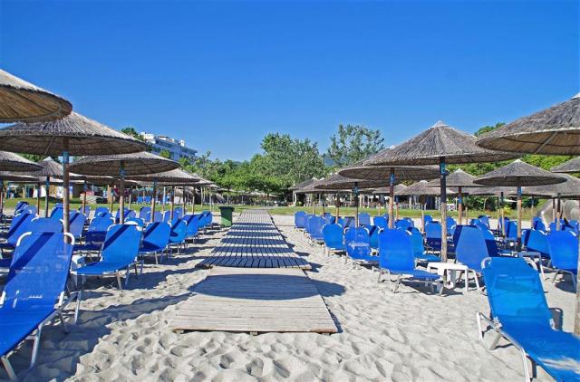 Hotel Sun Beach - pláž - letecký zájazd CK  - Grécko, Olympská 