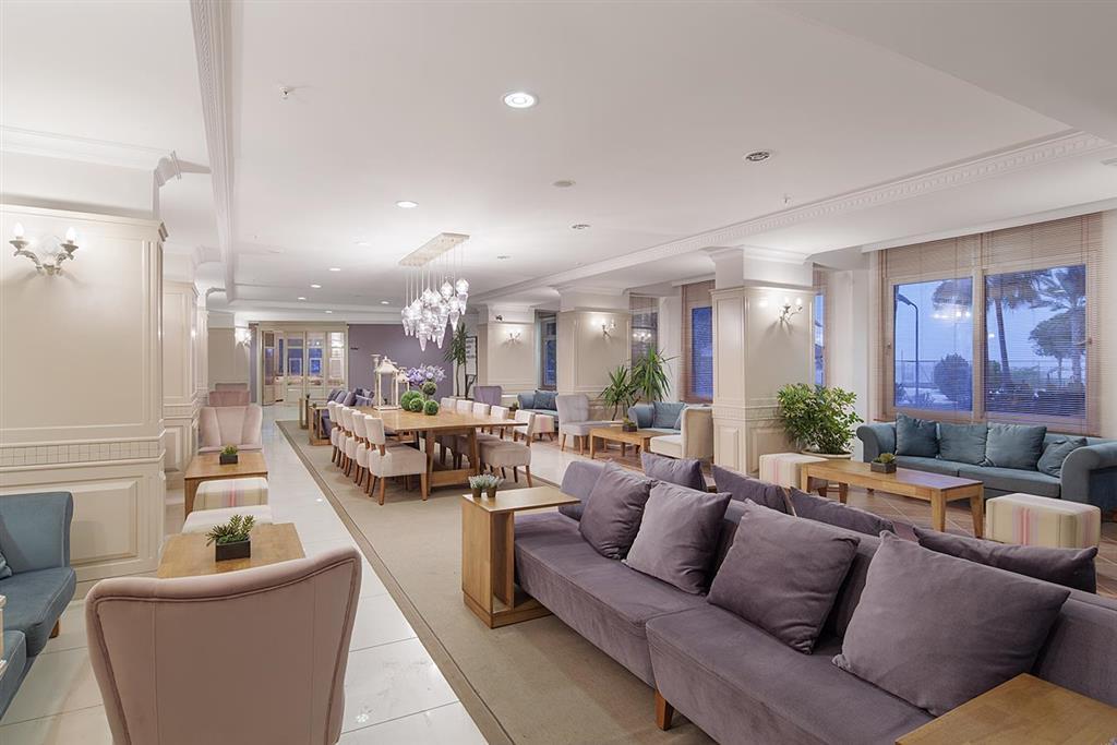 Hotel Club Turtas Beach - lobby - letecký zájazd CK - Turecko
