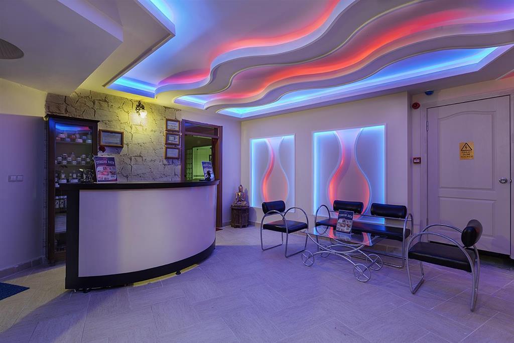 Hotel Club Turtas Beach - vstup do wellness centra - letecký zá