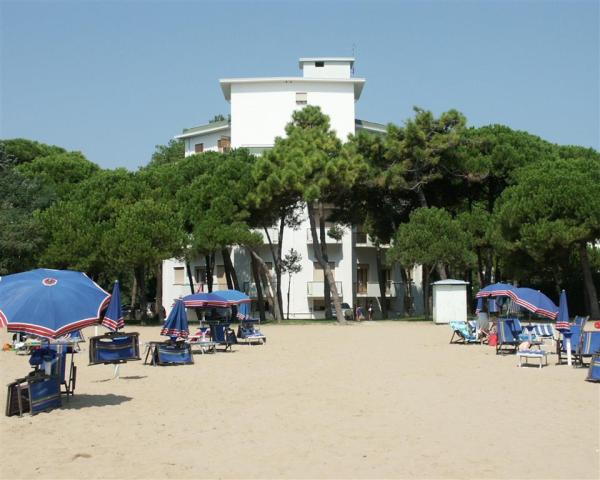 Rezidencia Ariston priamo na pláži v stredisku Lido di Jesolo, 
