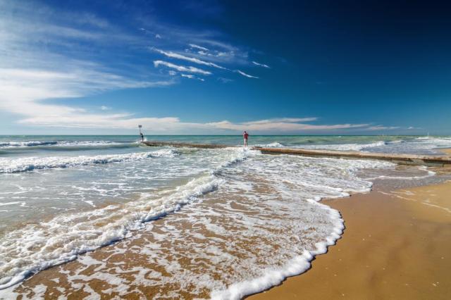 Rezidencia Ariston priamo na pláži v stredisku Lido di Jesolo, 