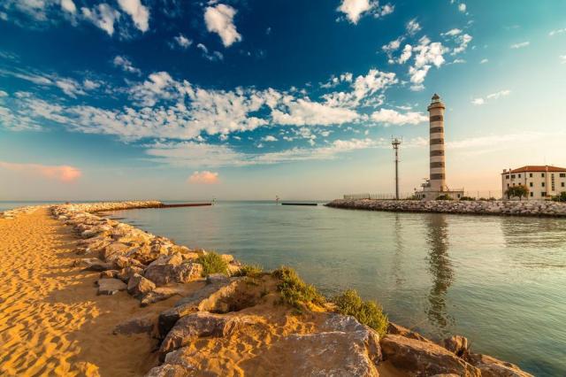 Rezidencia Ariston priamo na pláži v stredisku Lido di Jesolo, 