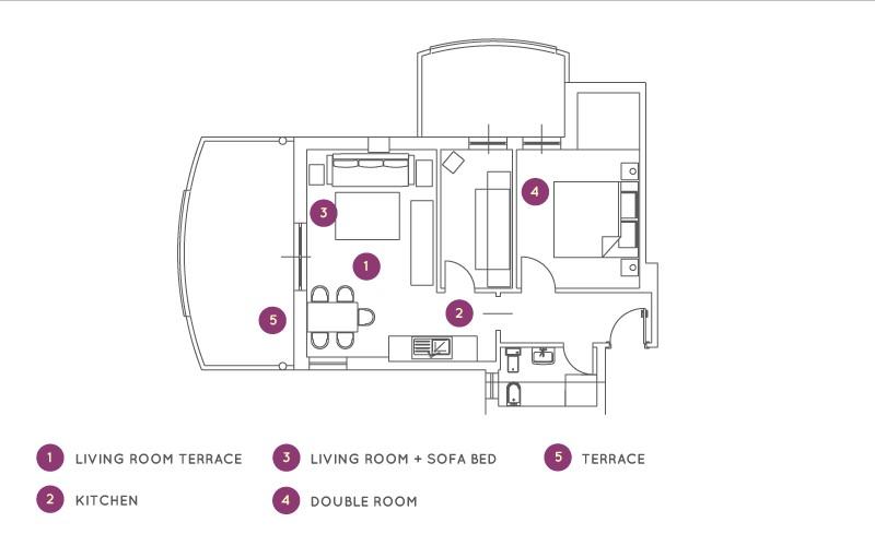 Rezidencia Oltremare - apartmán - zájazd vlastnou dopravou CK