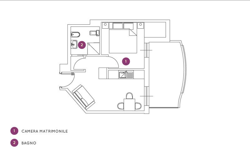 Rezidencia Oltremare - apartmán - zájazd vlastnou dopravou CK